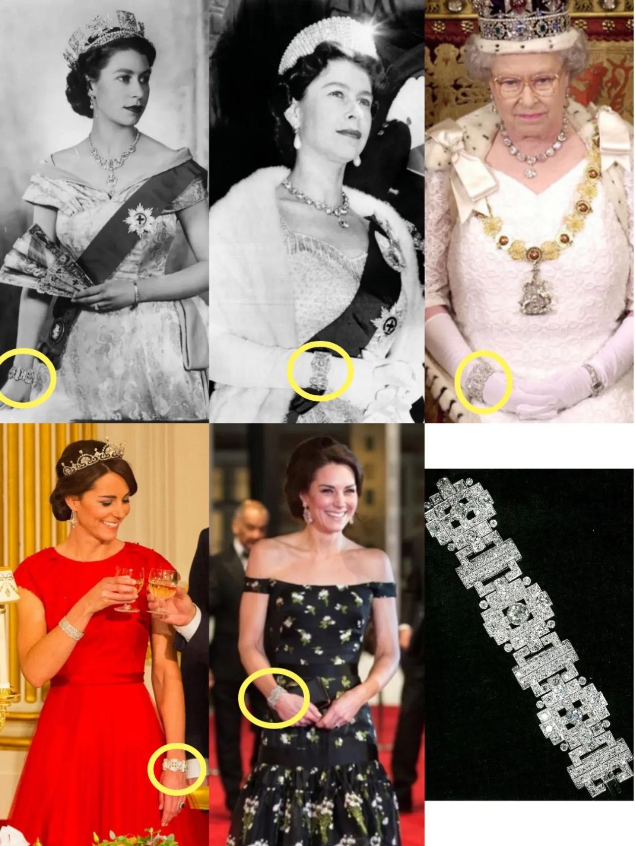 凯特王妃戴过戴安娜的什么珠宝,凯特王妃佩戴女王珠宝