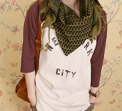 生活小妙招—围巾的花式系法