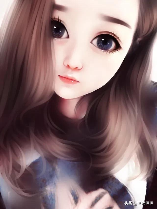 芭比娃娃可爱萌娃头像,布娃娃女孩子微信头像