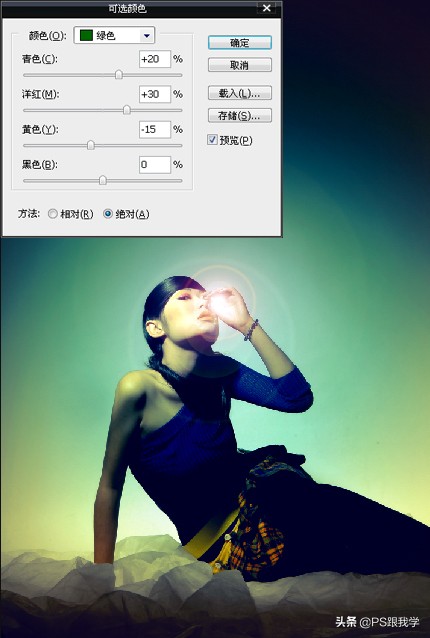 photoshop柔光混合模式,photoshop做三原色效果
