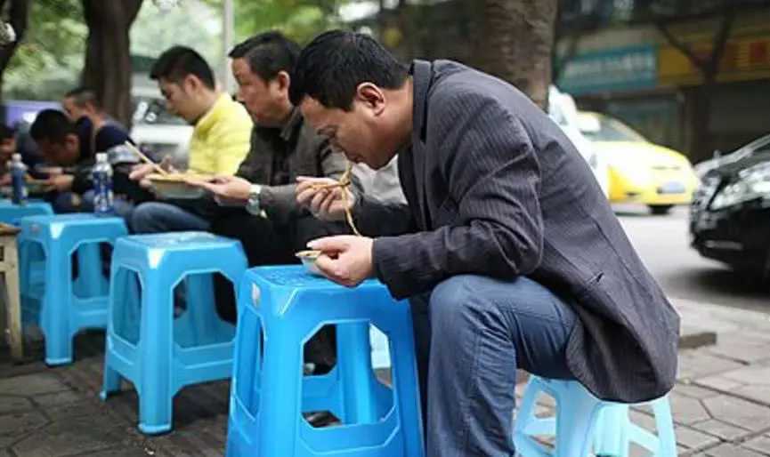 重庆人最爱的豌杂面,重庆人板凳面