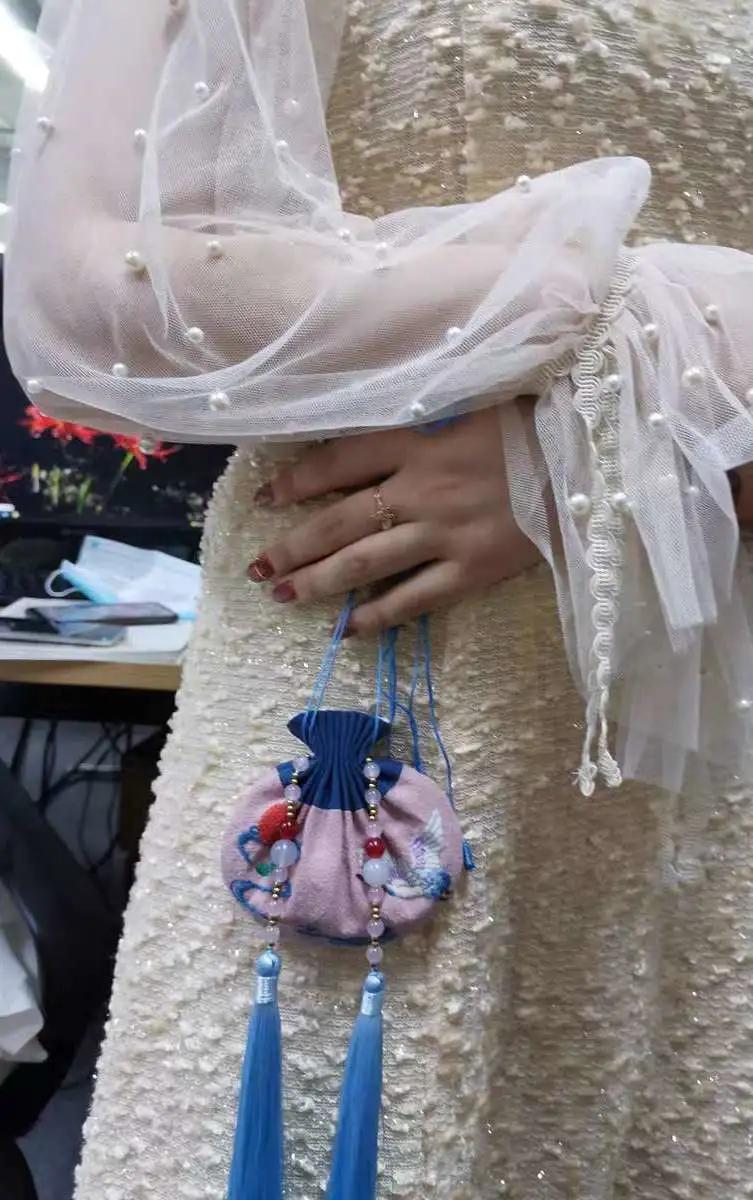 如何刺绣荷包,刺绣荷包100种图解