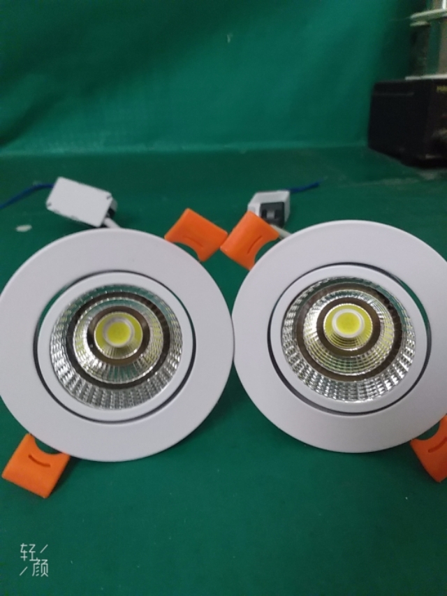 led天花吊顶筒灯节能灯泡,led天花筒灯3.5寸9w