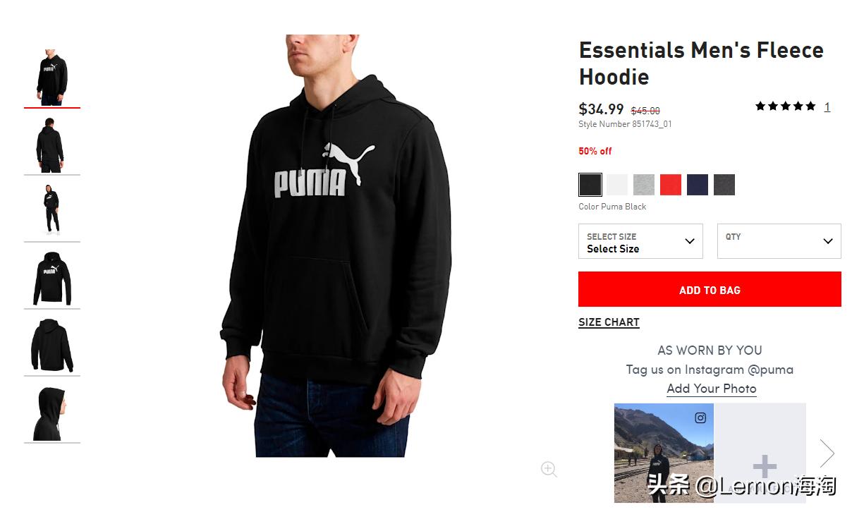 puma重磅衣服,puma李现新品