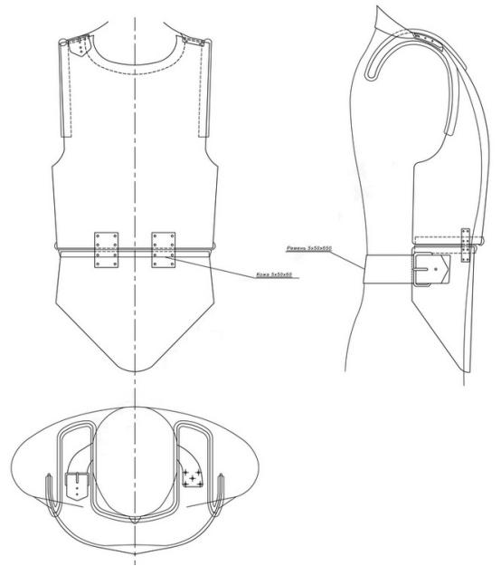 苏军二战防弹甲,二战防弹钢甲