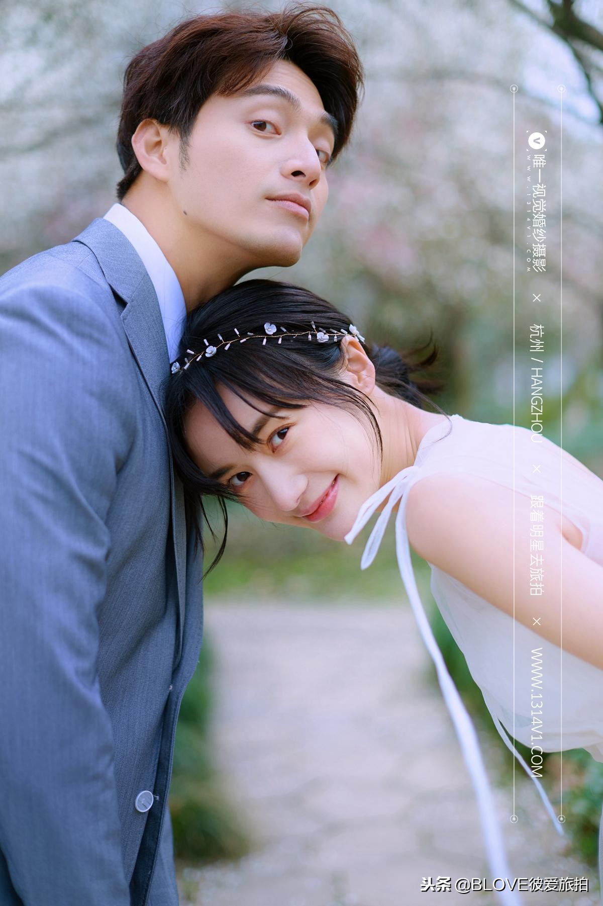 杭州婚纱照真实照片,杭州婚纱照唯一视觉