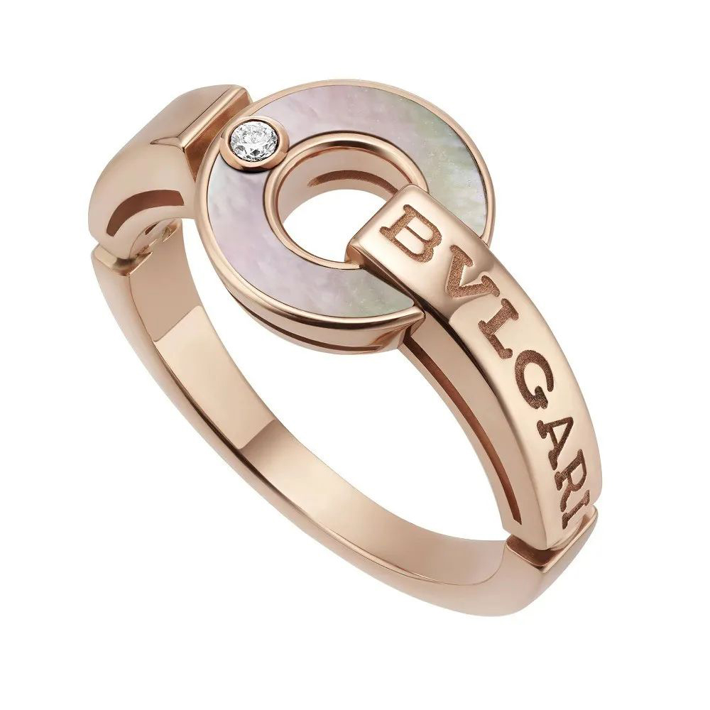 宝格丽地中海的橙色高级珠宝项链,宝格丽项链黑陶瓷慈善款戒指