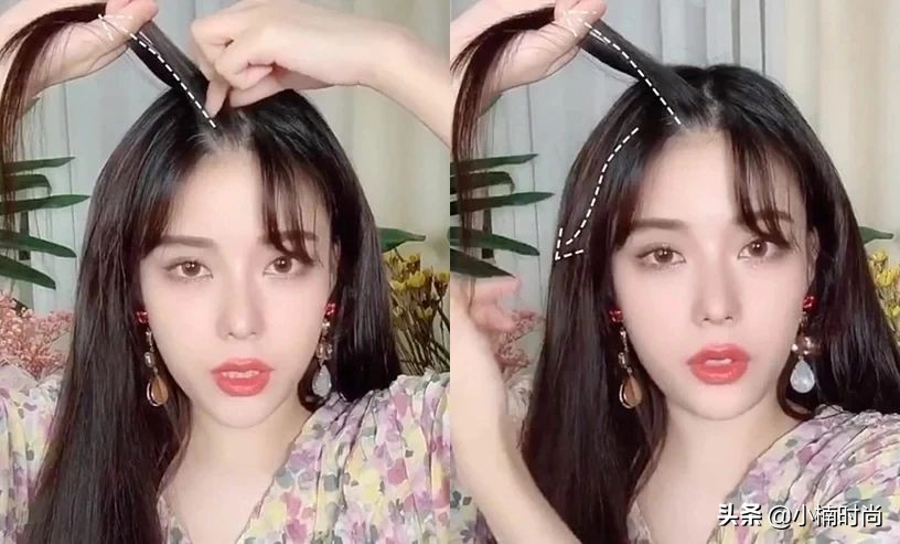 夹板刘海太软扁塌如何蓬松,刘海卷发发型怎么编好看