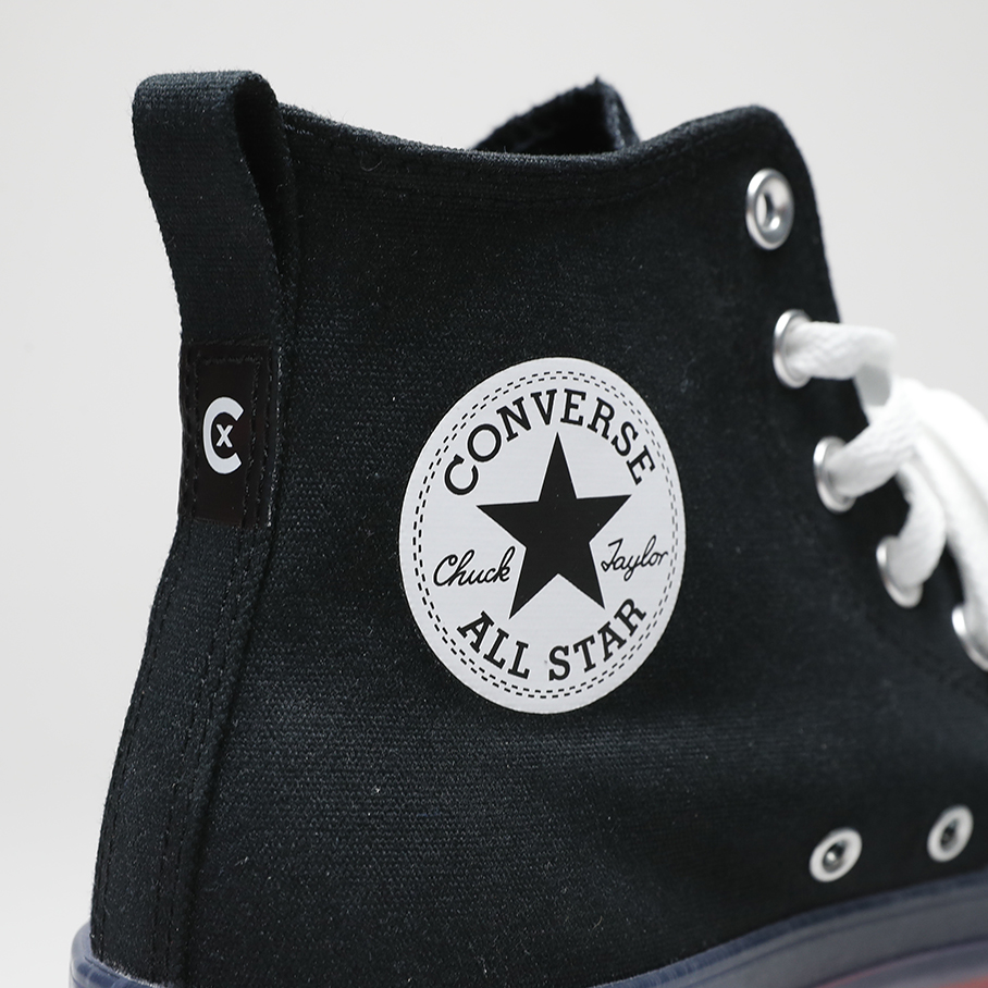 匡威银灰色高帮帆布鞋,脚感爆炸帆布鞋