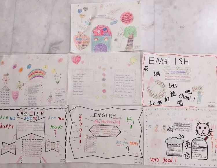 手抄报之魔力英语