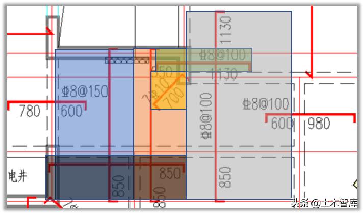 板的配筋图怎么看,板配筋图中b和t分别表示啥意思