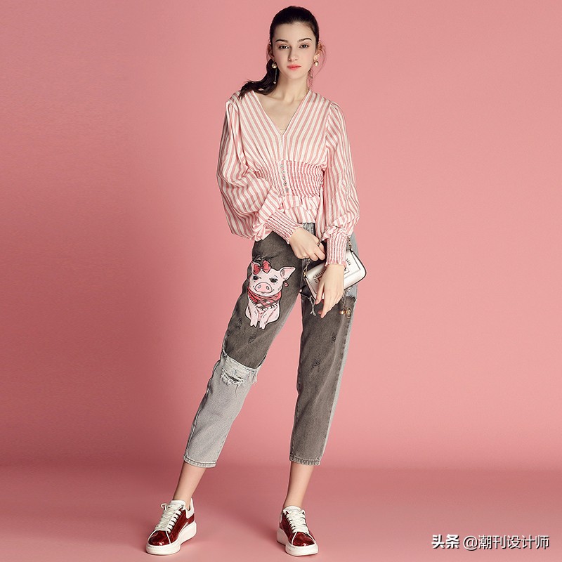 miucot恤长袖,miuco修身高腰t恤