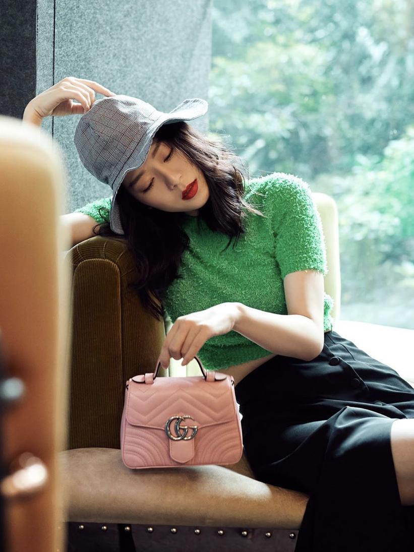 萌炸了!Gucci马卡龙系列GGMarmont向你丢了一颗糖果