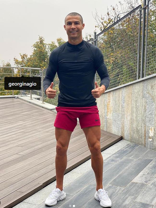 c罗确诊新冠后首次露面,c罗疫情隔离期