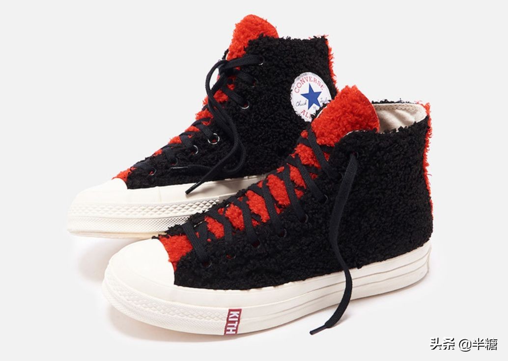 可口可乐和匡威联名的板鞋,hm新款联名鞋