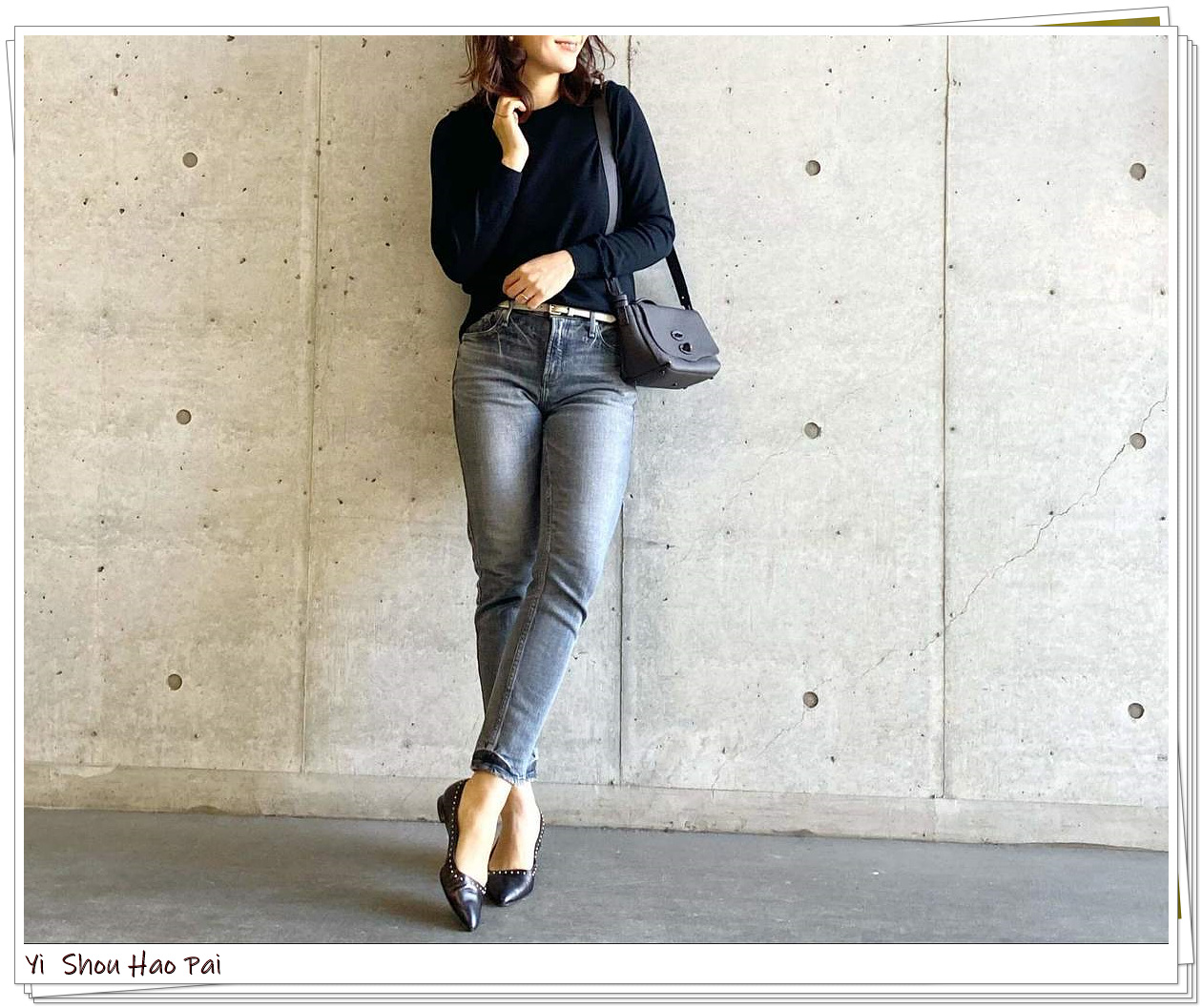 muji圆领条纹毛衣,muji圆领毛衣