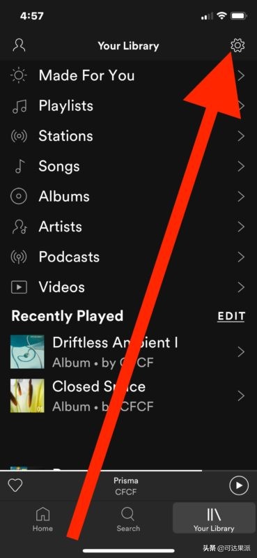 iosspotify最近播放怎么删除,apple如何导入spotify