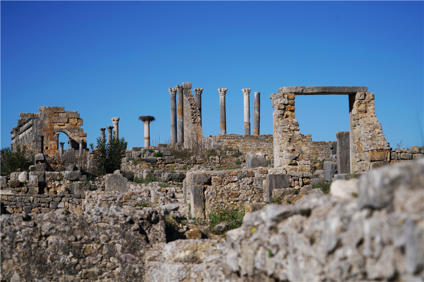 非洲奇遇,摩洛哥唯一的古罗马遗迹,为何从繁华都市到一片废墟?