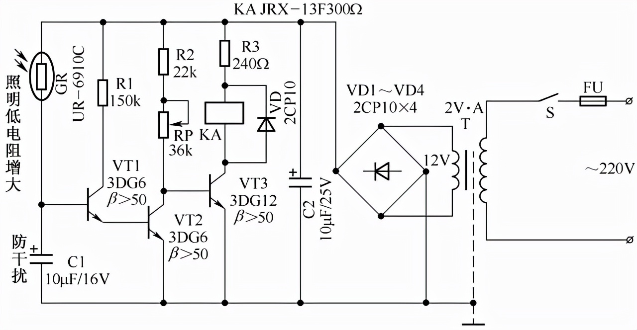 照明双控原理,照明灯双控开关怎么接