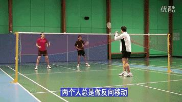 李在福双打跑位,羽毛球双打跑位技巧及战术