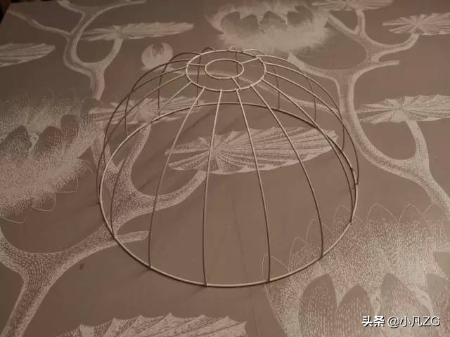 自制漂亮的手工吊灯罩,手工diy创意吊灯灯罩