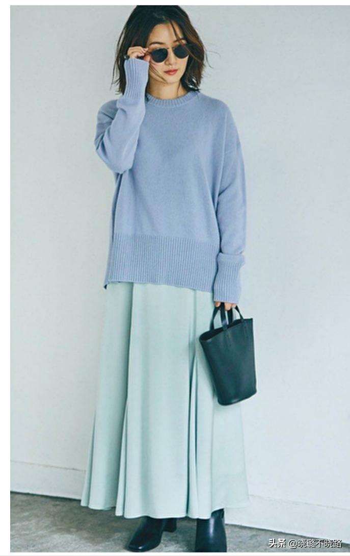 适合黄黑皮穿的秋冬毛衣,秋冬季好看洋气毛衣