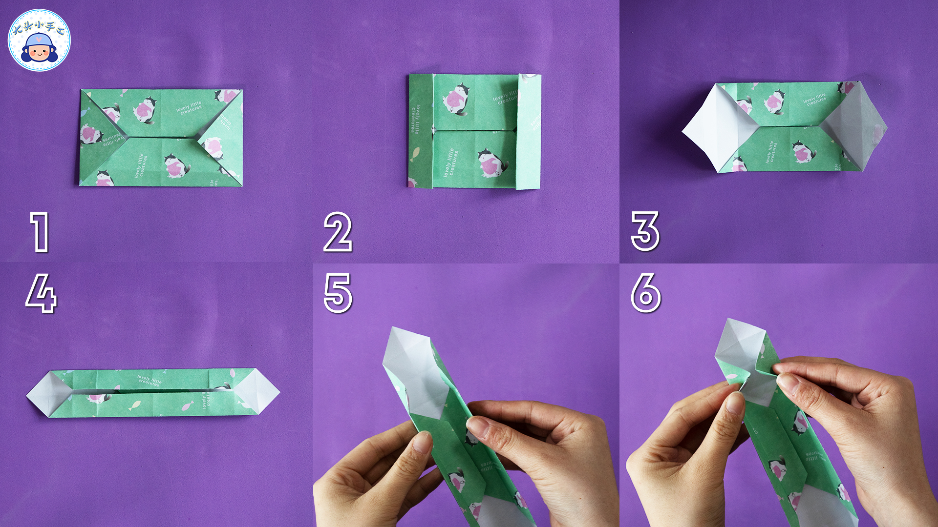 折纸沙发来啦，小朋友过家家必备！给你的宝贝也做一套吧