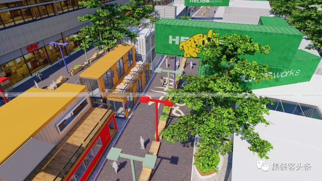 集装箱创意商业,集装箱创意艺术街区