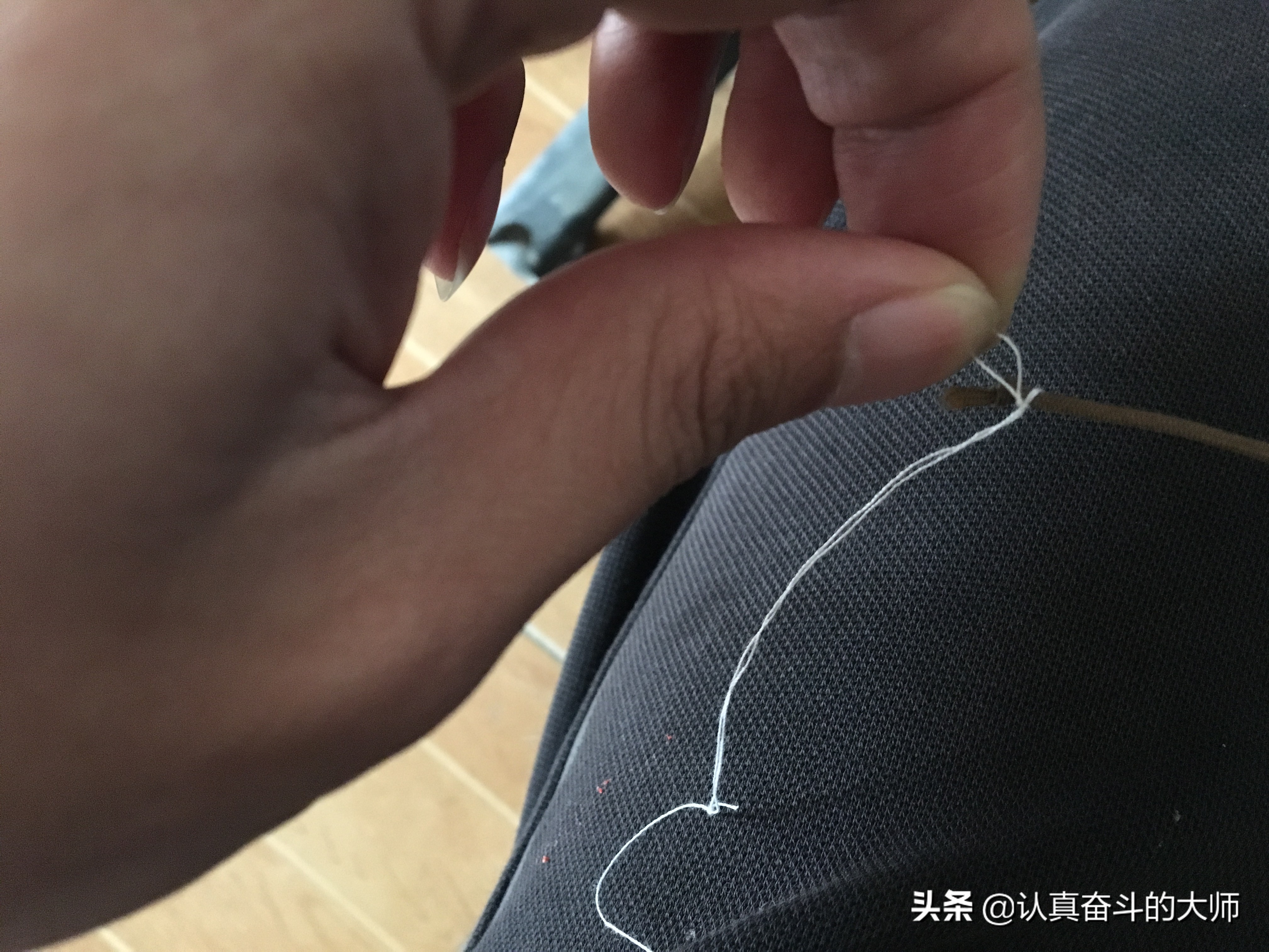 钓鱼主线与竿稍连接方法,主线绑竿稍不用太空豆的连接方法