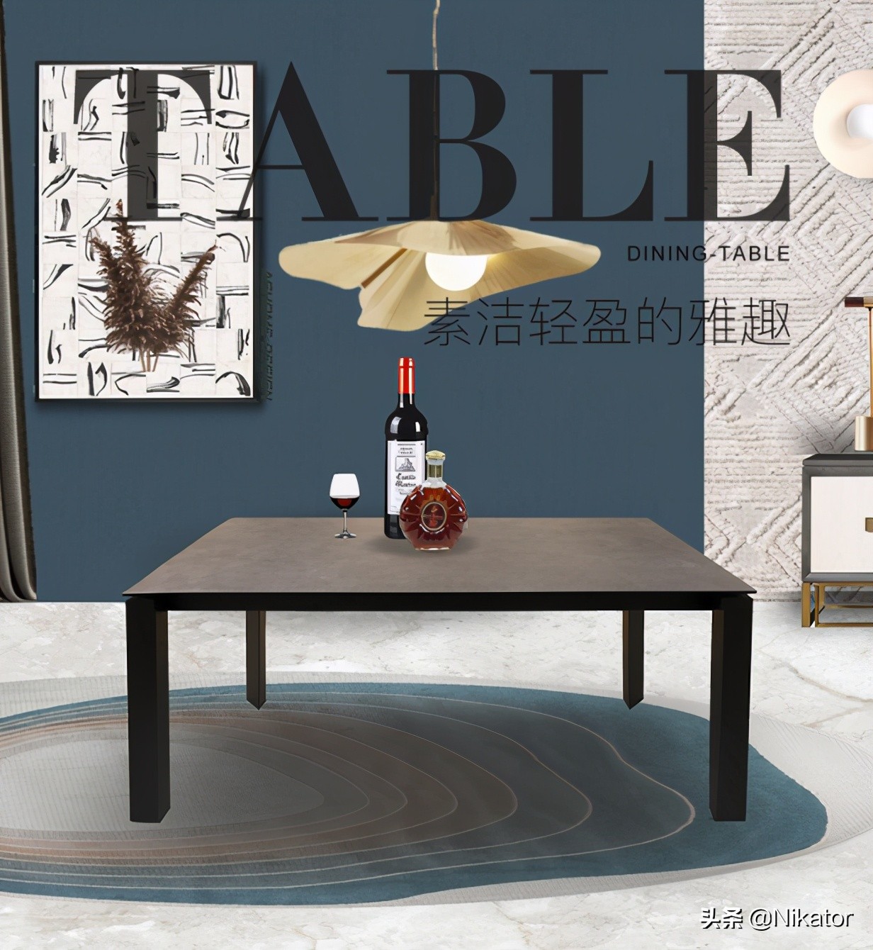 中式餐桌圆的好还是方的好,小客厅适合方餐桌还是圆餐桌