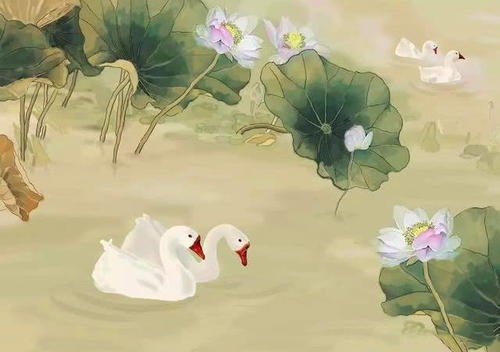 小神童骆宾王写咏鹅的故事,小学生咏鹅诗歌