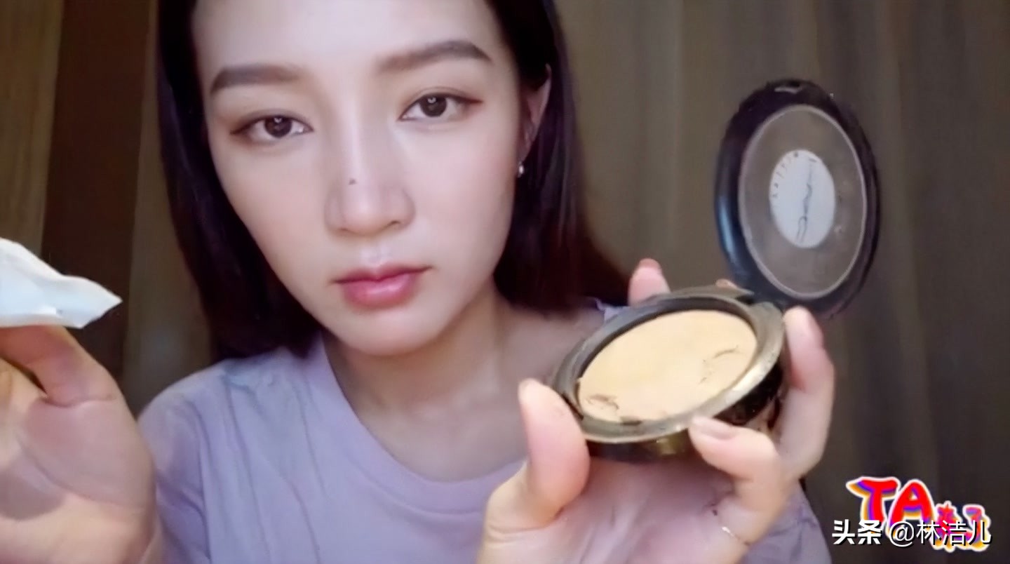 孟佳化妆,孟佳私下妆容