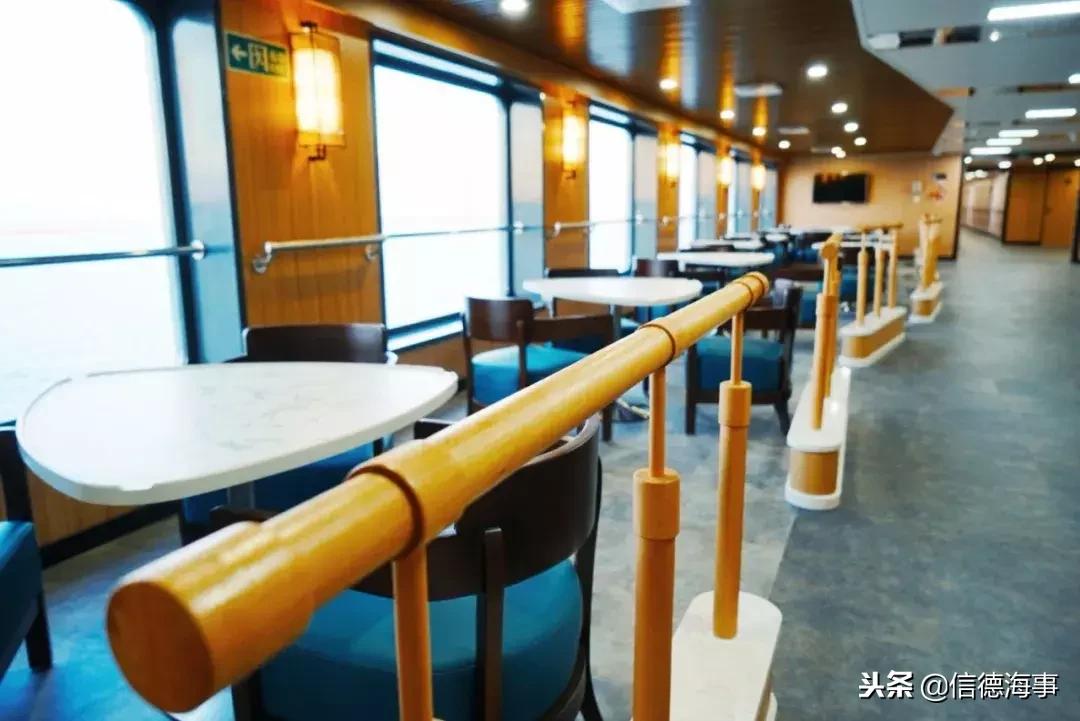 中韩客滚航线,探秘首艘国产大邮轮