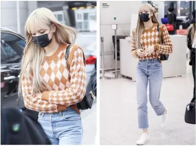 拥有lisa同款铁刘海,拥有香奈儿包包