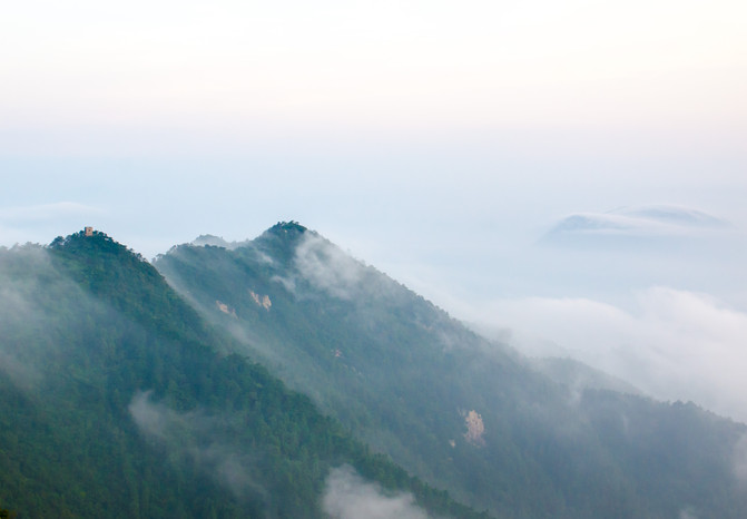 仙气缭绕的南岳衡山,人间仙境南岳衡山