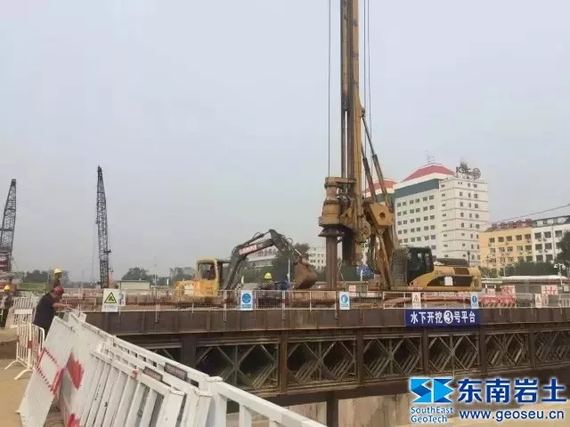 水下开挖视频,水下基坑开挖