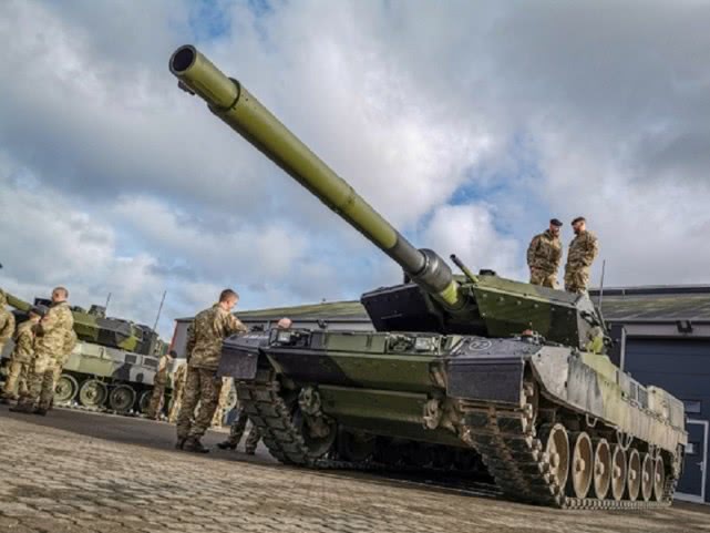 丹麦主战坦克,丹麦豹2a7主战坦克