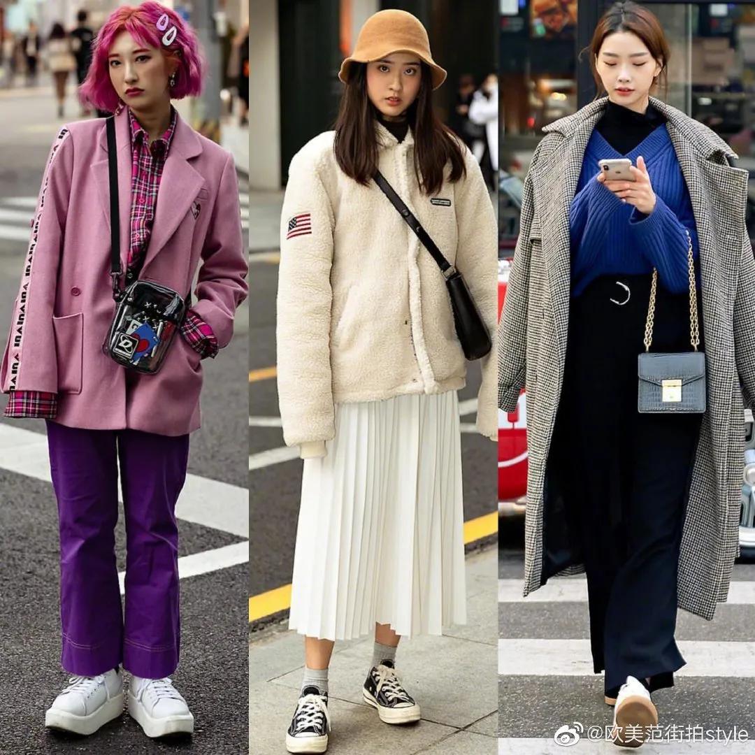 36套韩国女孩秋冬大衣穿搭合集,韩国女生大衣穿搭教程