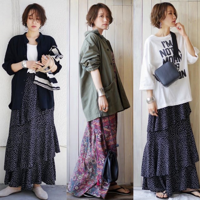 冬季这4种慵懒风穿搭示范,夏日清凉装怎么穿不失优雅