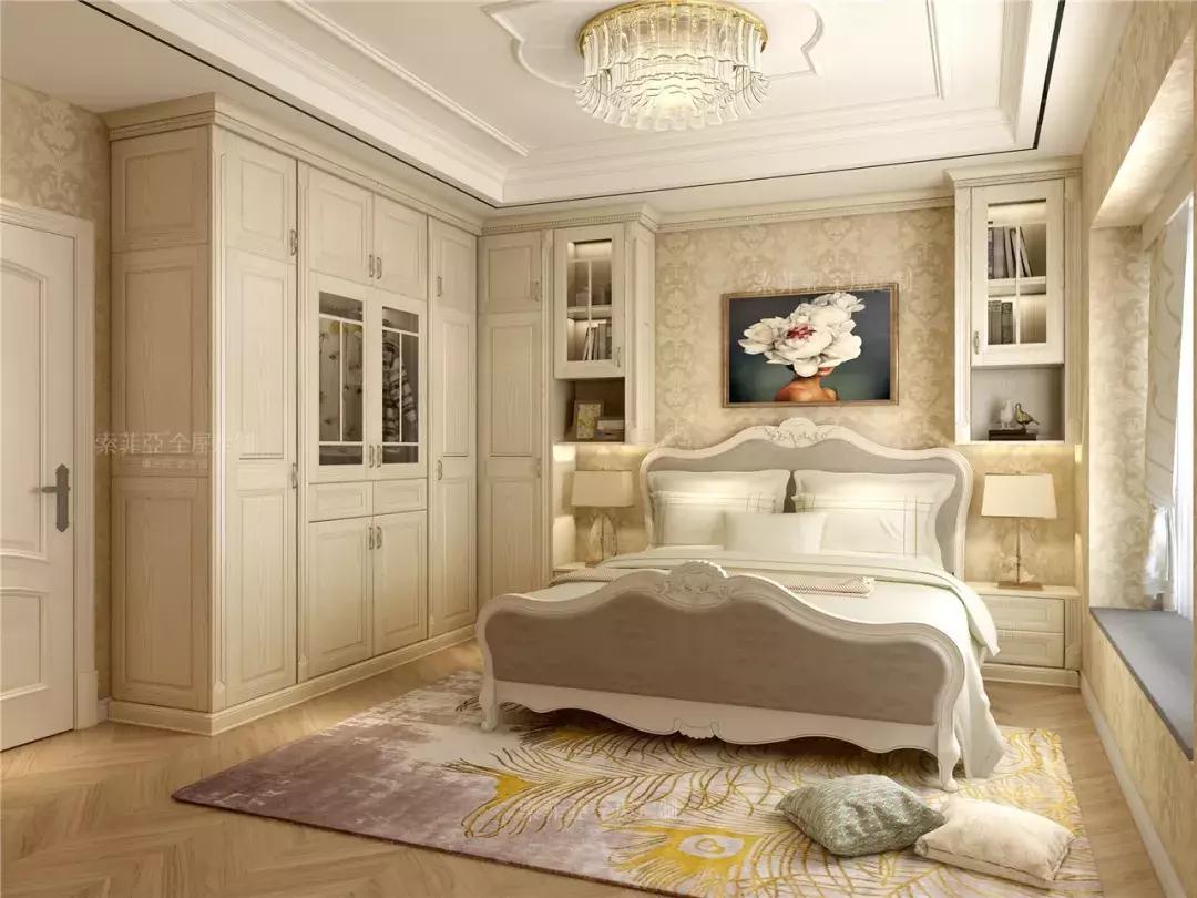 高级感满满的现代简欧风,有质感的装修风格主卧