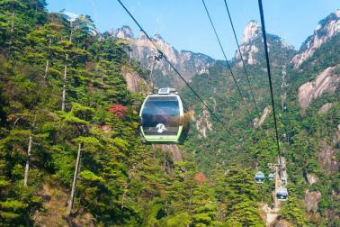 黄山西海大峡谷美丽景色,黄山西海大峡谷梦幻景区