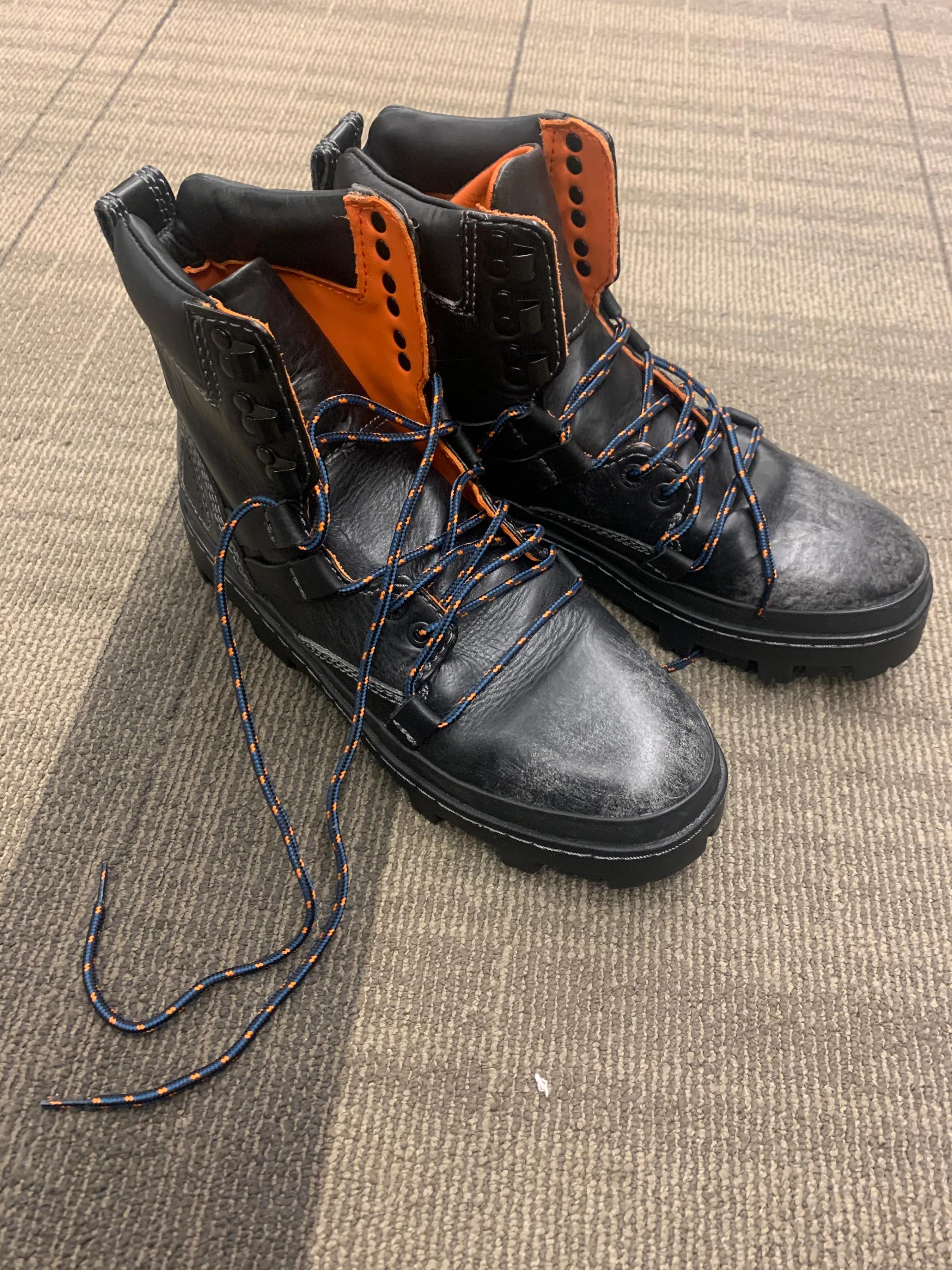 种草男鞋,马丁靴男款diesel