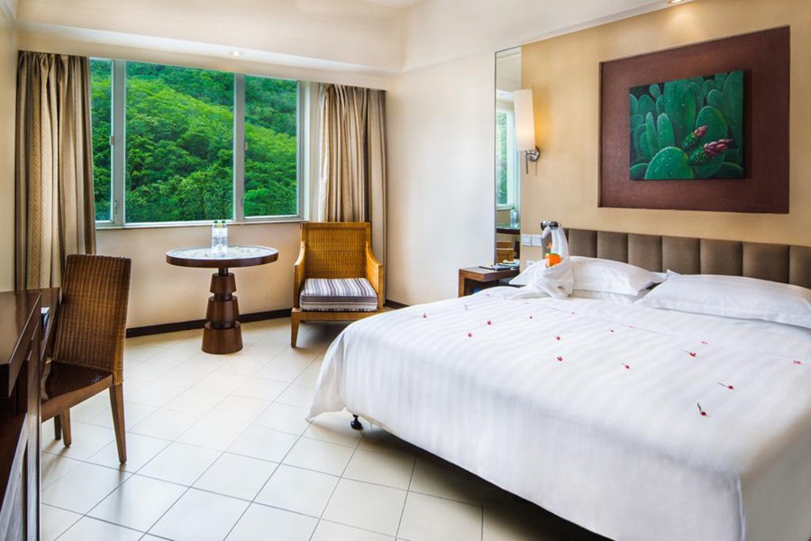 三亚酒店推荐评价,三亚凯莱仙人掌度假酒店平面图