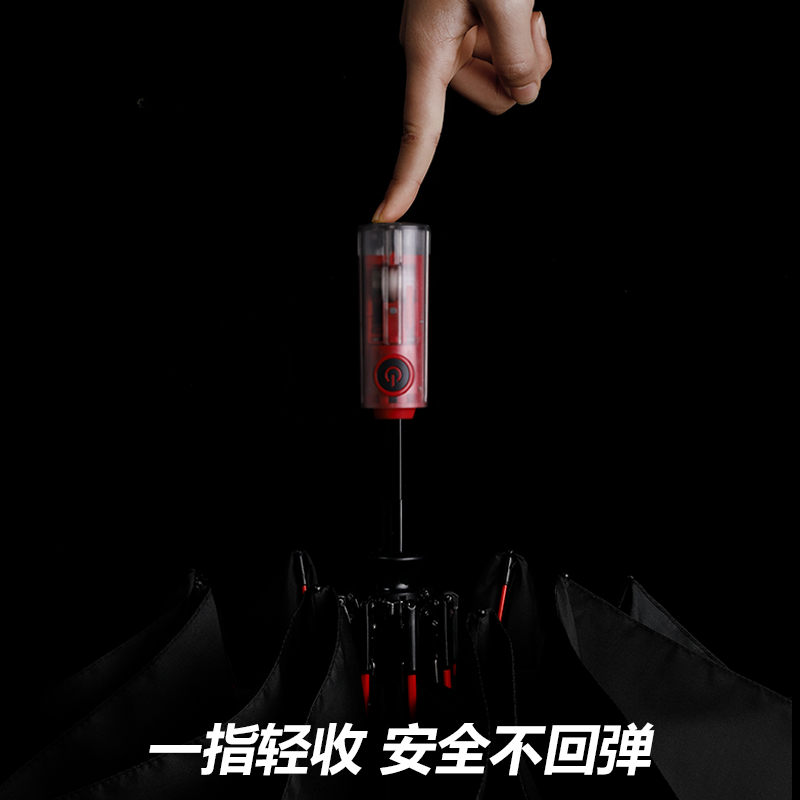 机械自动伞用法,自动收放机械伞