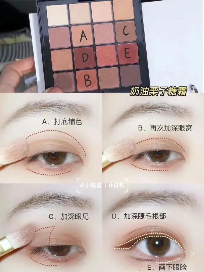 nyx眼影盘搭棕色衣服,nyx眼妆浓颜