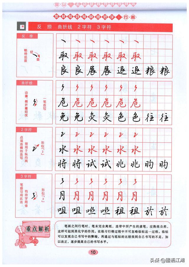 零基础怎么练行楷字帖,华夏万卷吴玉生行楷字帖使用方法