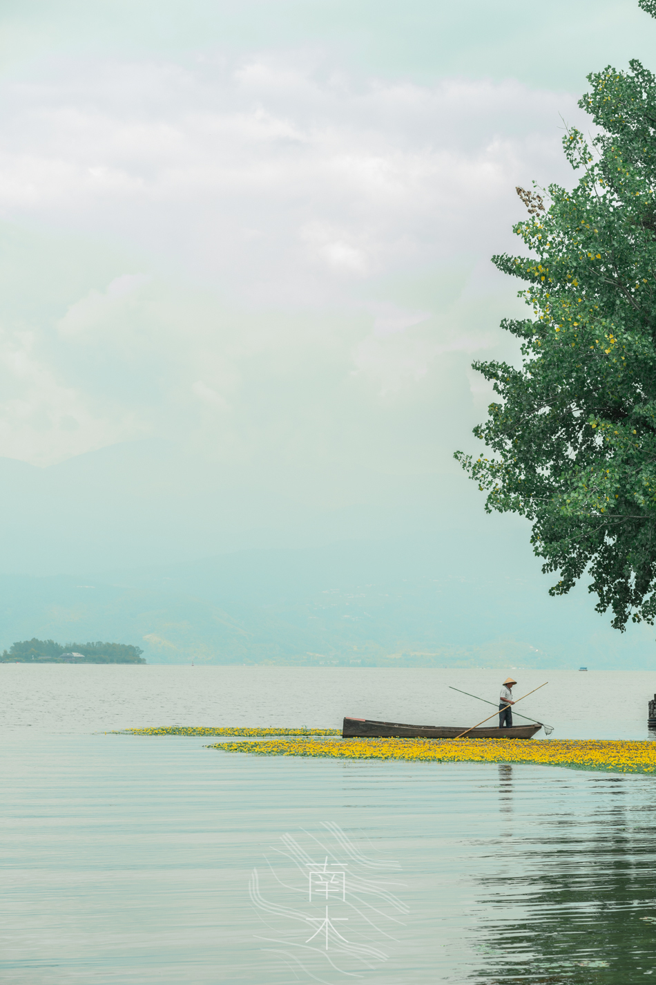 在邛海边吹着风,在邛海边吹吹风