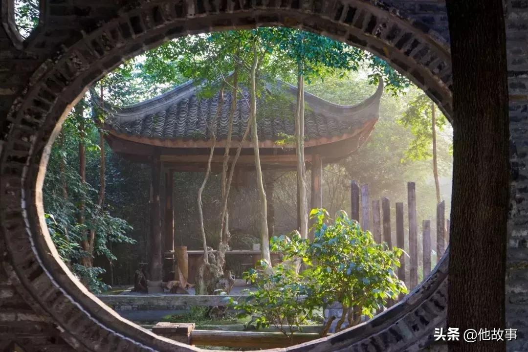 人间仙境般的世外桃源庭院,原始森林自建世外桃源