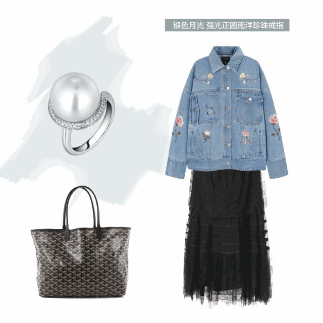 珍珠晶莹凝重,珍珠圆润光洁