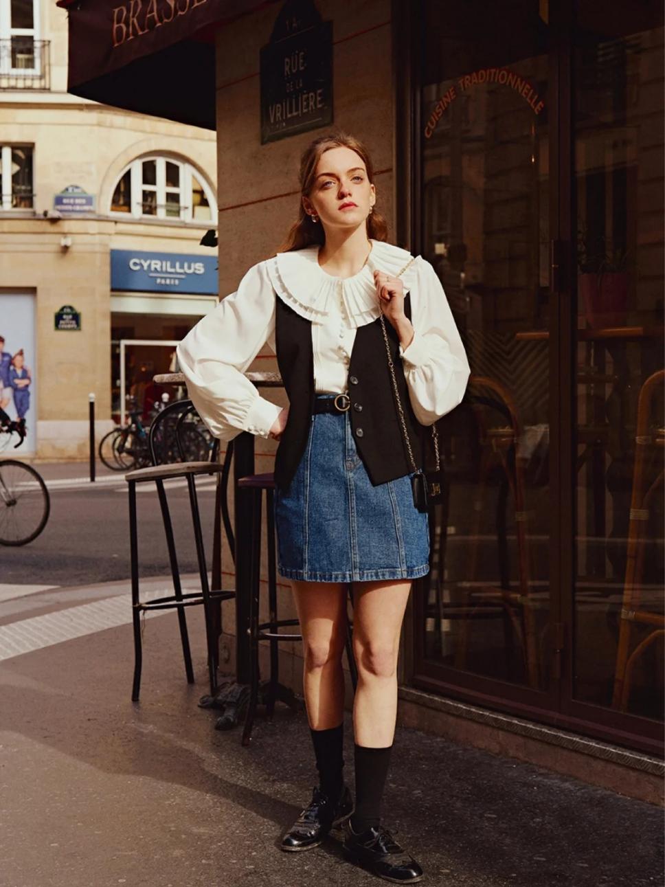 跟着关晓彤学瘦腿,和关晓彤一起学穿搭